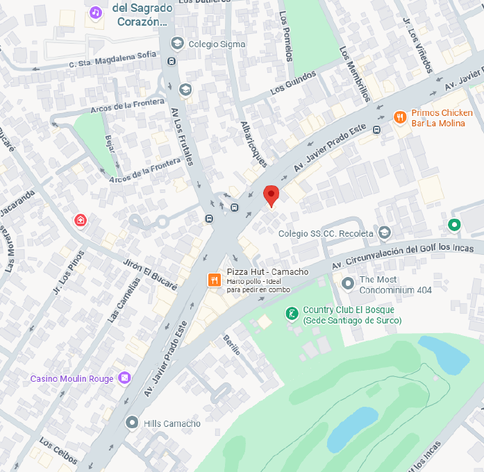 Mapa La Molina